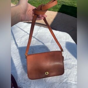 Vintage Tannery West Leather Crossbody Bag